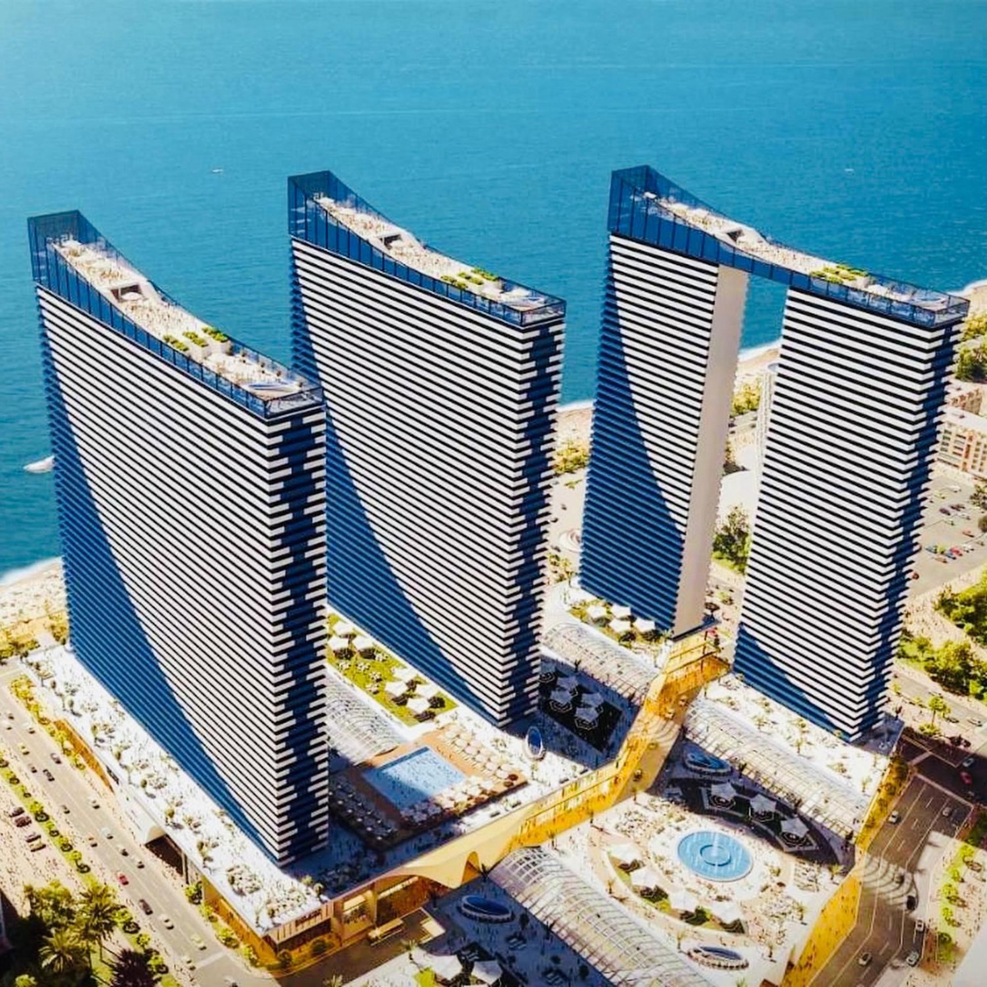 Panorama Black Sea View & Aparthotel Batumi Exteriör bild
